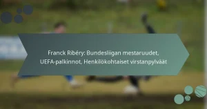 Franck Ribéry: Bundesliigan mestaruudet, UEFA-palkinnot, Henkilökohtaiset virstanpylväät