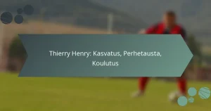 Thierry Henry: Kasvatus, Perhetausta, Koulutus